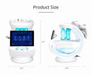 7 in 1 Intelligent Skincare RF Skin Detector Scrubber Hydro Hydra Hydrodermabrasion Facial Machine Skincare Machine Skin Rejuvenation SPA