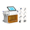 Professional Non-Invasive 12.1 Touch Screen Luxspa Master 8-Handle Facial Device for RF Dermabrasion Acne Wrinkles Dark Circle Removal Machine SPAM68