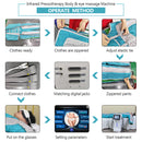 24 airbags full body Pressotherapy infrared Eye Slimming Lymphatic Massage Slimming Beauty Instrument Cellulite Reduction BR619