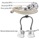 6 in 1 multifunctional 40khz cavitation RF equipment weight loss butt vacuum cupping breast lifting machine BR-01