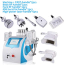 Summer Promotion kryolipolyse 6 in 1 Cryo cool max freeze cryoskin lipolysis Frozen Fat Laser Radiofrequency Cavitation vacuum