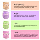 Portable Facial Aesthetic Device 7 Colors Skin Rejuvenation Acne Reduction LED Face Therapy Mask LED Facial Masks