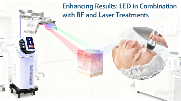 Enhancing Results: LED in Combination with RF and Laser Treatments
