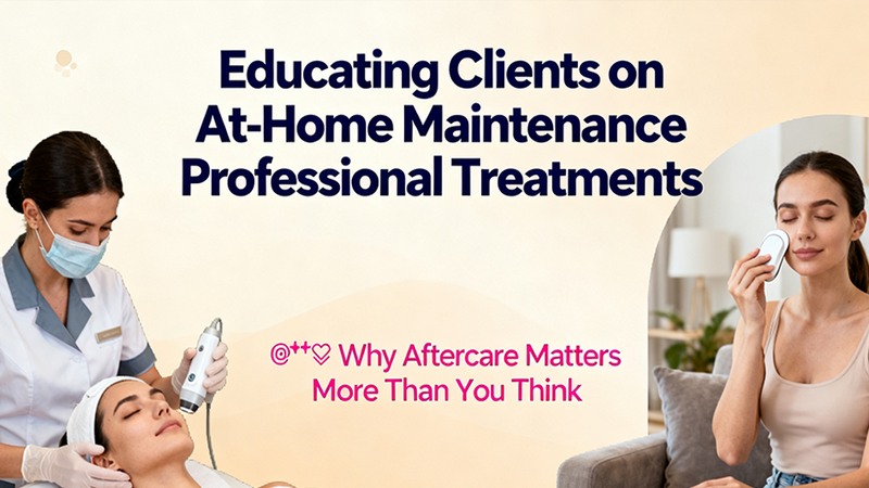 Educating Clients on At-Home Maintenance After Professional Treatments