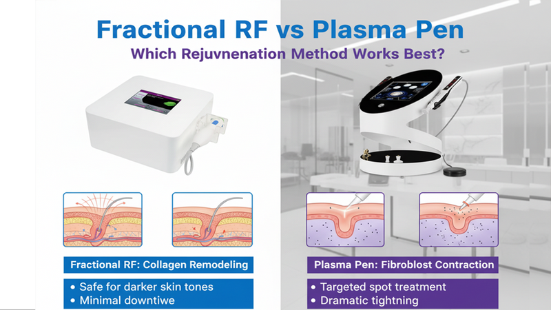 Fractional RF vs Plasma Pen: Which Rejuvenation Method Works Best?