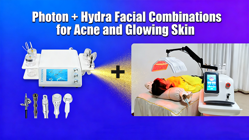 Photon + Hydra Facial Combinations for Acne and Glowing Skin