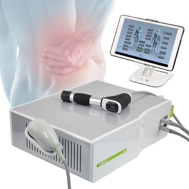 What is the warranty of the shockwave therapy machine?