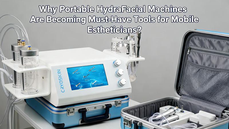 Why Portable HydraFacial Machines Are Becoming Must-Have Tools for Mobile Estheticians?
