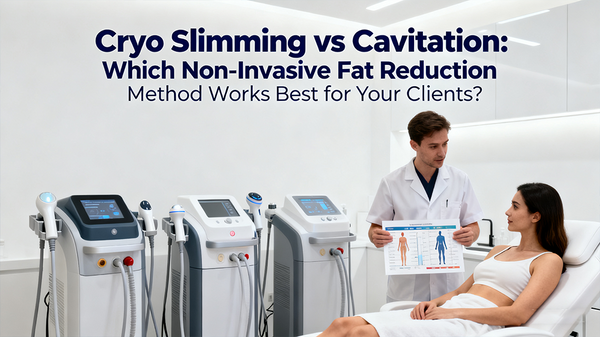 Cryo Slimming vs Cavitation: Which Non-Invasive Fat Reduction Method Works Best for Your Clients?