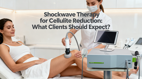 Shockwave Therapy for Cellulite Reduction: What Clients Should Expect?