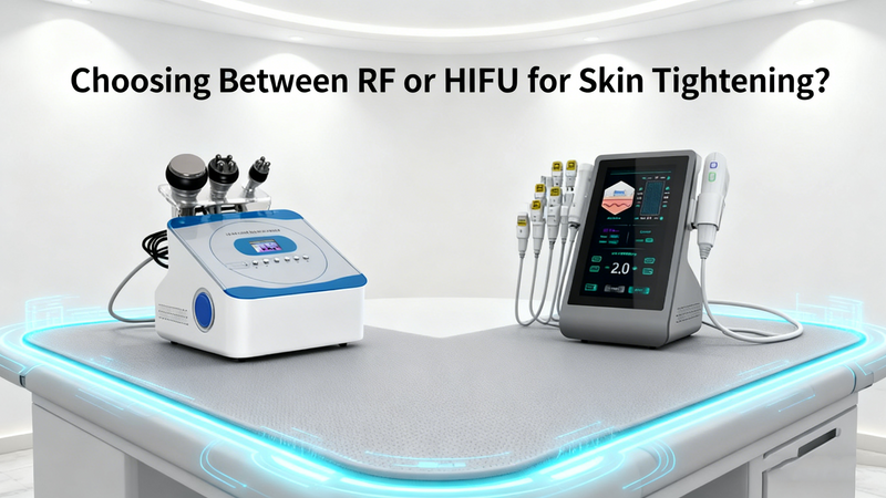 Choosing Between RF or HIFU for Skin Tightening?