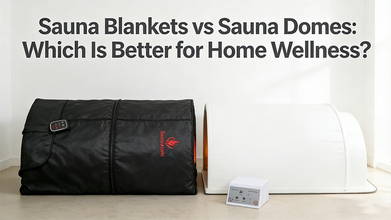 Sauna Blankets vs Sauna Domes: Which Is Better for Home Wellness?