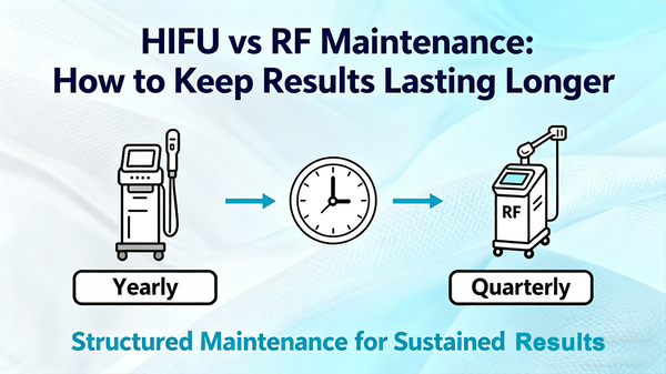HIFU vs RF Maintenance: How to Keep Results Lasting Longer