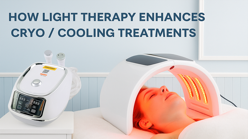 ❄️💡 How Light Therapy Enhances Cryo / Cooling Treatments?
