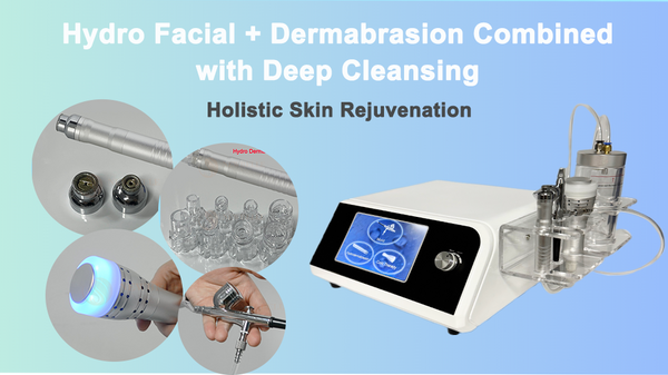 Hydro Facial + Dermabrasion Combined with Deep Cleansing