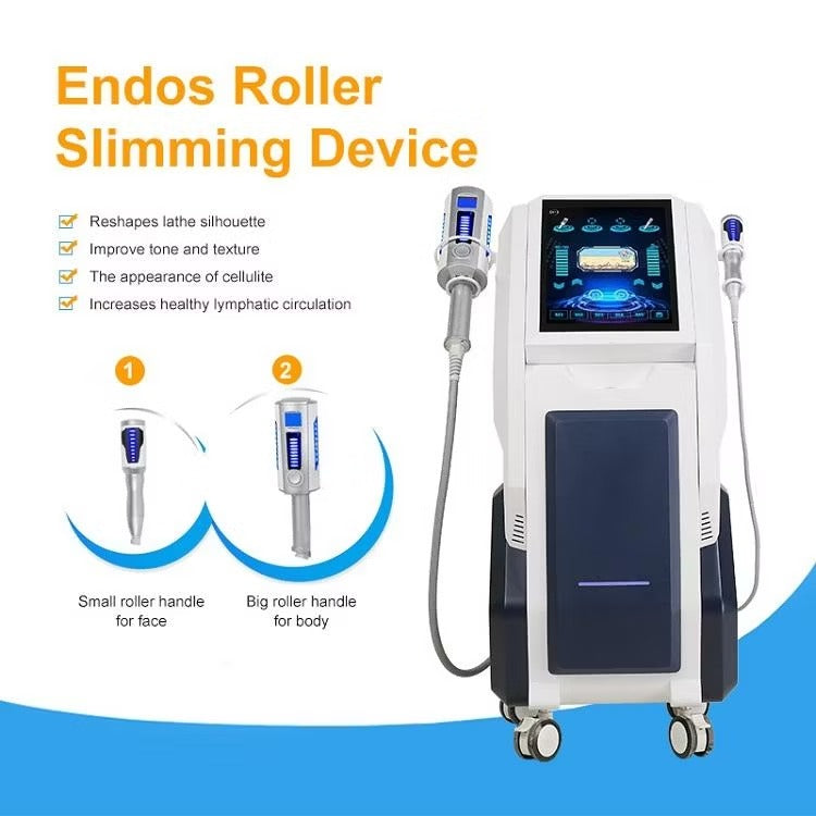 2 handles endo roller sphere therapy machine cellulite reduction wrinkle removal muscle stiffness soreness beauty machine
