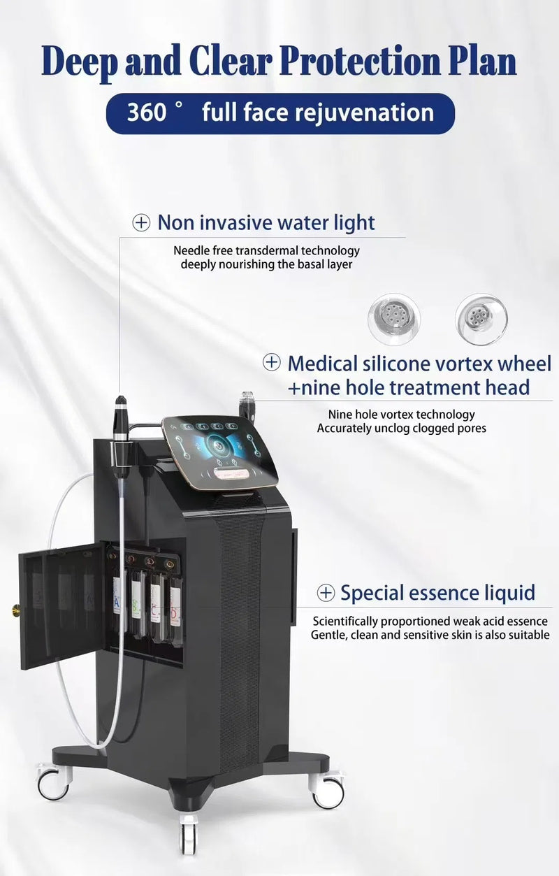 2025 New Desktop Dermabrasion Machine for Facial Skin Care Deep Cleaning Multifunction Aqualing Treatment Au Plug Electric Power C65