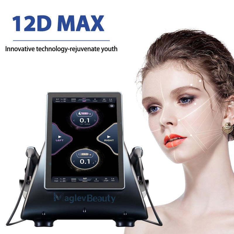12D Hifu Skin Tightening Face Lift Machine Face Lifting Body Slimming Skin Tightening Hifu Anti Wrinkle Beauty Machine