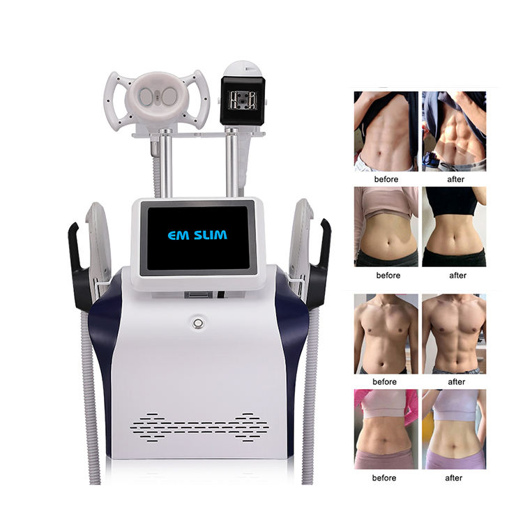 EMS Roller Slim PRO Body Sculpting Machine with 2 Handles and Multifunctional Cavitation RF Vacuum Technology