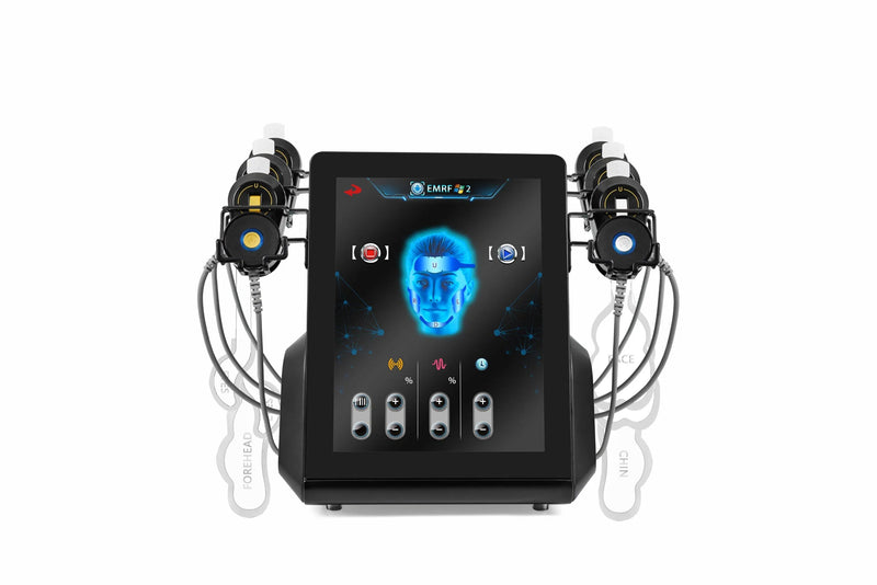 Muscle Tightening Reduce Wrinkles Non-Invasive Emrf Face Face Muscle Training Facial Revolution Machine EMS Facial Massager D60