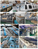 NEWBELLE Professional 24 Air Chamber Pressotherapy Trouser Lymph Drainage Massage Suit Machine Body Detox Slimming Suit for Vacuum SA20