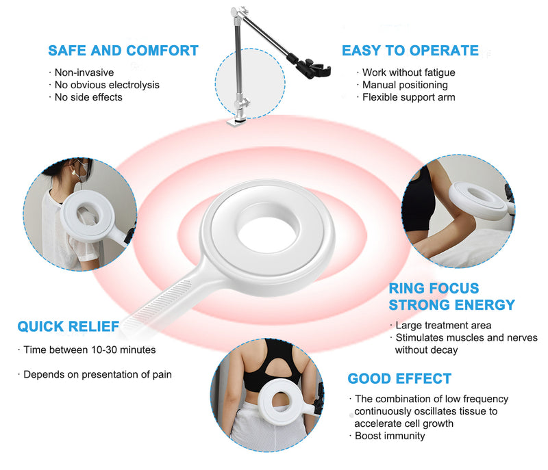 Portable magneto terapia physio magnetotherapy magnetic therapy ring physiotherapy MS-35