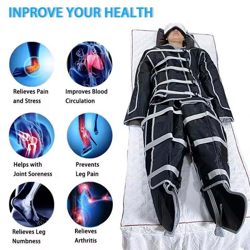 Professional Pressotherapy presoterapia Massage Lymphatic Drainage Air pressure Machine SA18
