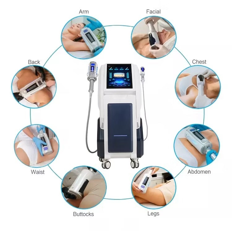 2 handles endo roller sphere therapy machine cellulite reduction wrinkle removal muscle stiffness soreness beauty machine