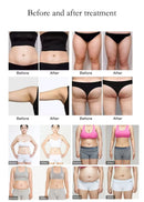 EMS RF Body Sculpt Pads & Inner Ball Roller Muscle Stimulating Cellulite Massagger Cavitation RF Body Massage Machine