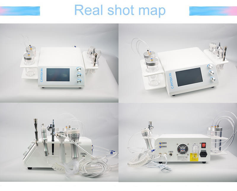 5 IN 1 Cold Hammer Ultrasonic Microdermabrasion Hydrodermabrasion Oxygen Spray Gun Machine SPA119