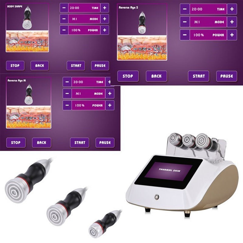 Radiofrequency Body Cavitation Vacuum Fat Removal Anti-Aging RF Skin Tightening Face Lifting Radio Frequency Slimming Machine