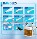 Professional Non-Invasive 12.1 Touch Screen Luxspa Master 8-Handle Facial Device for RF Dermabrasion Acne Wrinkles Dark Circle Removal Machine SPAM68