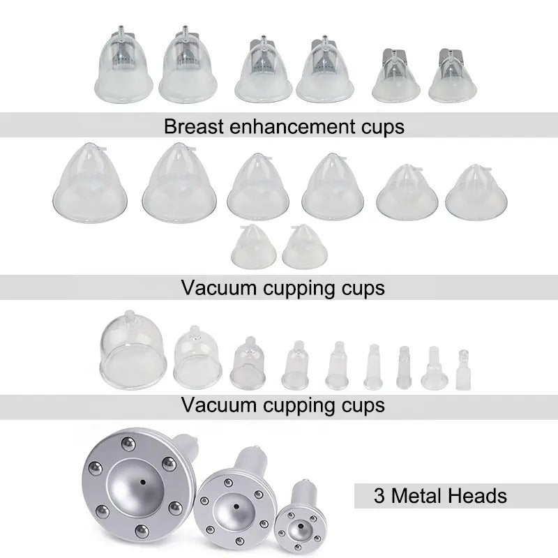 Butt Lifting Breast Enlargement Vacuum Machine Buttocks Suction Cupping Therapy Equipment