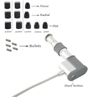 NEWBELLE Double Handles Shock Wave Air Pressure ED Erectile Dysfunction Treatment Body Pain Relief Shockwave Massage