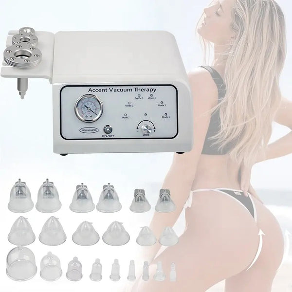 Butt Lifting Breast Enlargement Vacuum Machine Buttocks Suction Cupping Therapy Equipment