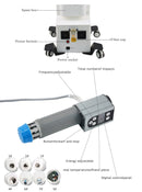 NEWBELLE Double Handles Shock Wave Air Pressure ED Erectile Dysfunction Treatment Body Pain Relief Shockwave Massage