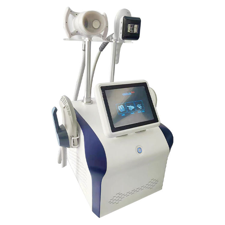 EMS Roller Slim PRO Body Sculpting Machine with 2 Handles and Multifunctional Cavitation RF Vacuum Technology