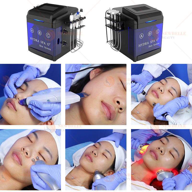 Professional 10 in 1 multifunction skin care facial beauty spa diamond dermabrasion ultrasonic hydrodermabrasion machine