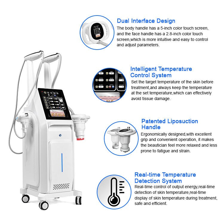 Wrinkle Removal Inner Ball Roller Tester laser vacuum RF body slimming beauty Machine