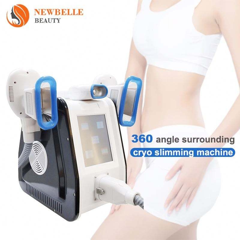 360 angle surrounding cryolipolysis cryoskin body slimming cooling skin tightening machine AGE-PRO