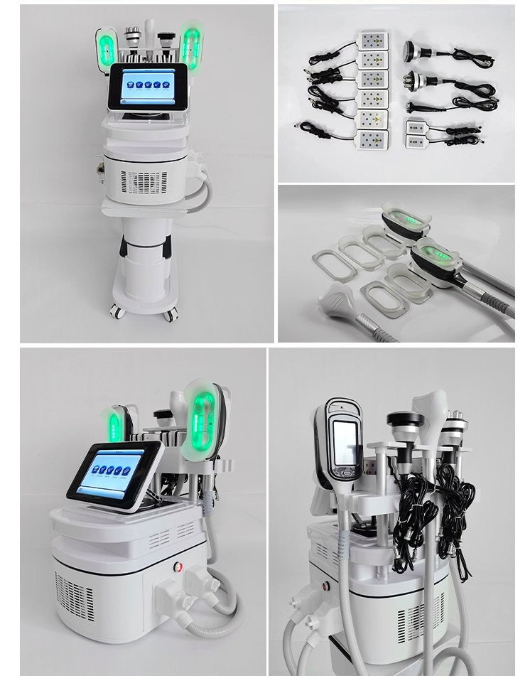 Cryolipolysis Cryotherapy 40K Cavitation Lipo Laser Body Face RF Cooling Cup for Beauty Clinic