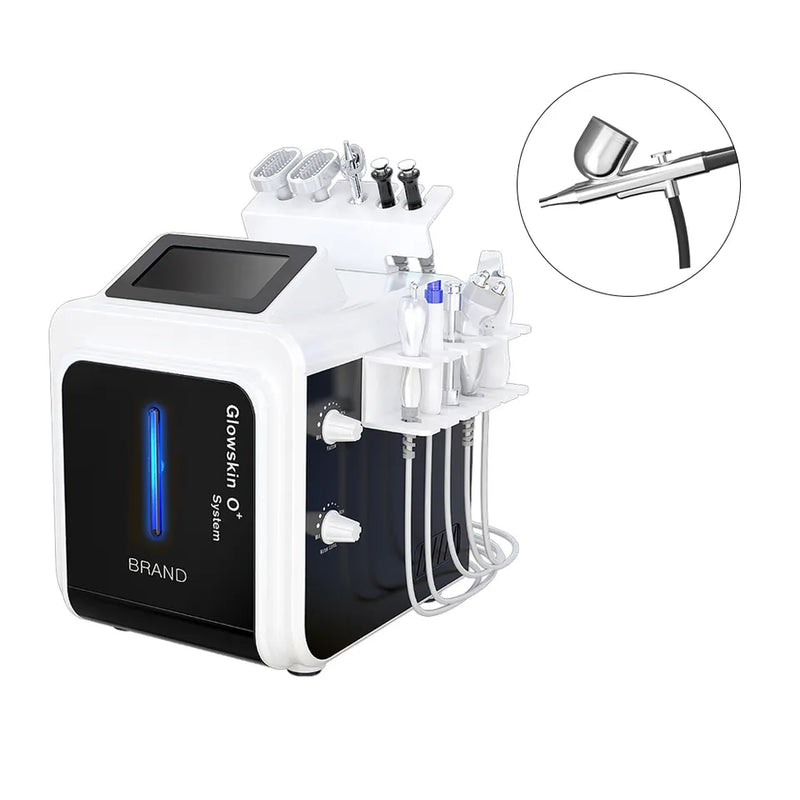 10 in 1 Skin Moisturizing Aqua peel Aqua facial Hydrogen Peel dermabrasion Water Aqua Facial RF Beauty Machine