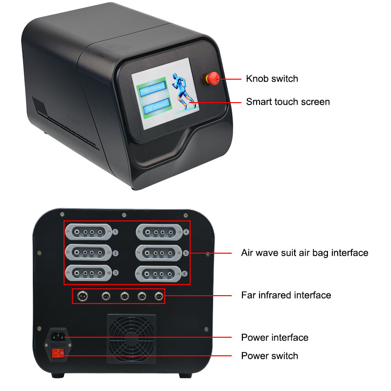 Professional Pressotherapy presoterapia Massage Lymphatic Drainage Air pressure Machine