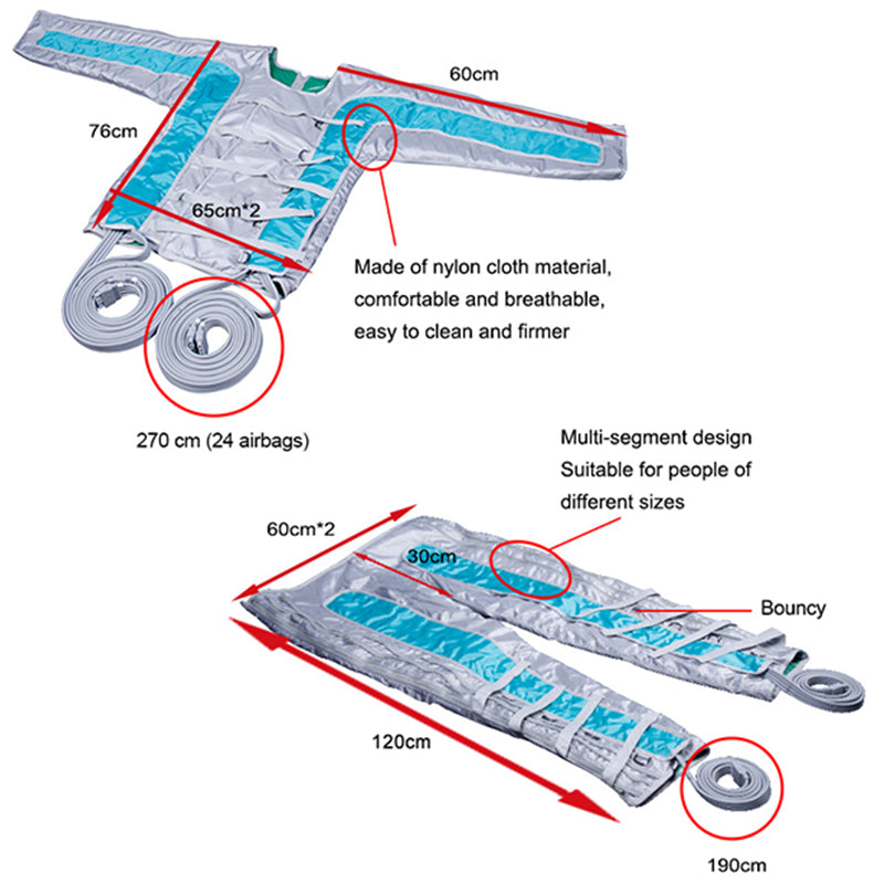 Medical and aesthetic Body Contouring Lymphatic Drainage Pressotherapy Machine massage equipment