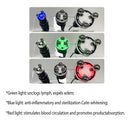 Portable skin tightening radio frequency led red 3 machine equipment home use 360 rotating rf beauty instrument professional