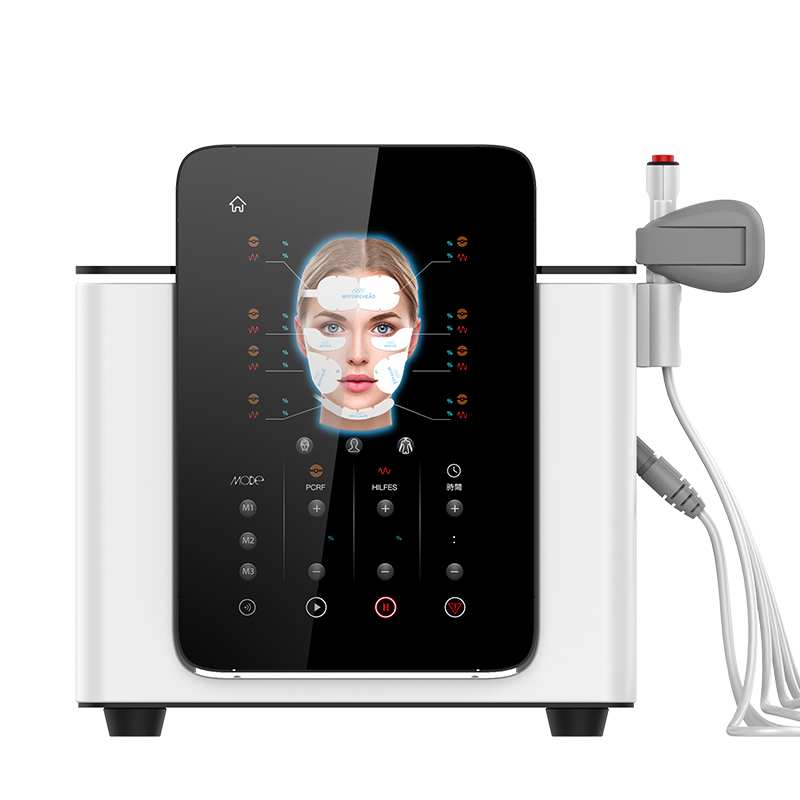 Full face skin tightening reduce wrinkles electric muscle stimulator machine magnetic ret face ems facial massager wrinkle remover equipment