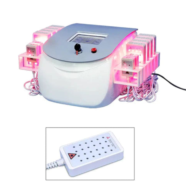 980nm laser red light laser body shape contour 5d laser pads lipo pads fat melting machine