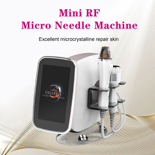 Facial contour gold rf microneedle radio frequency skin tightening machine