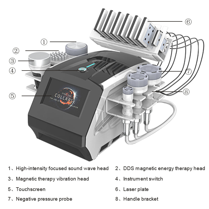 80 in 1 80K cavitation vacuum slimming device