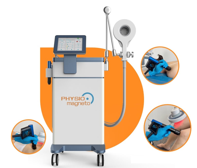 3 in 1 Physio magnetotherapy Pulsed Super Transduction PMST WAVE Infrared ED Extracorporeal Shockwave Pain Relief EMTT Machine